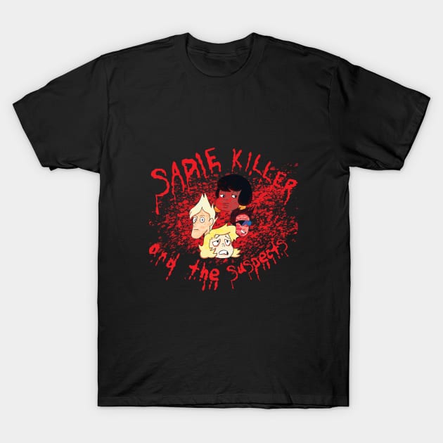 Sadie Killer & the Suspects T-Shirt by BarlingRob